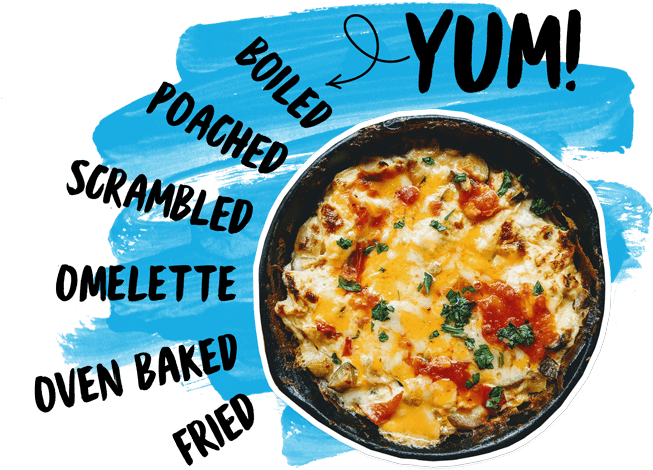 The Year Of Eggs For Dinner - Pizza A La Sarten Clipart (720x500), Png Download