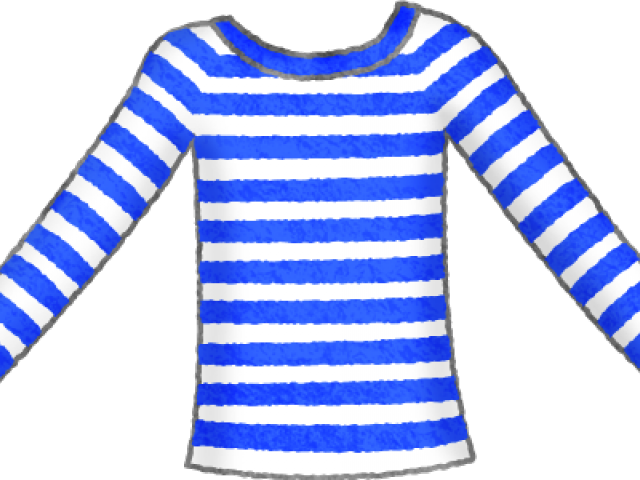 Polo Shirt Clipart Striped Shirt - Dress - Png Download (640x480), Png Download
