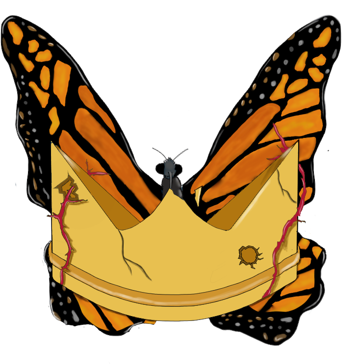 Monarch Followed - Vanessa Cardui Clipart (800x800), Png Download