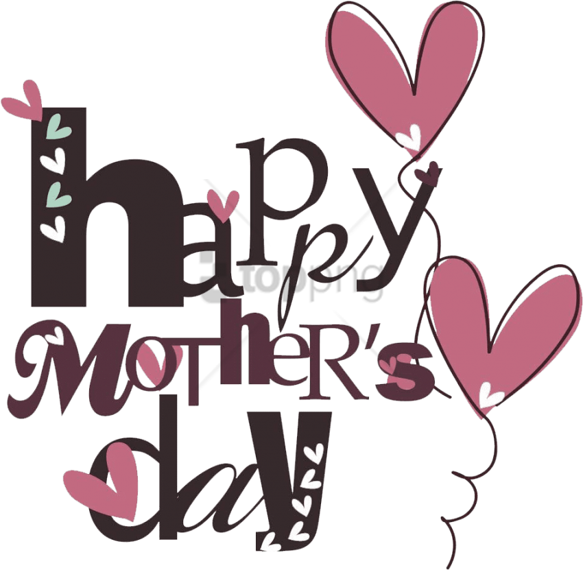 Free Png Download Mothers Day Happiness Child Wish - Happy Mothers Day 2019 Clipart (850x831), Png Download