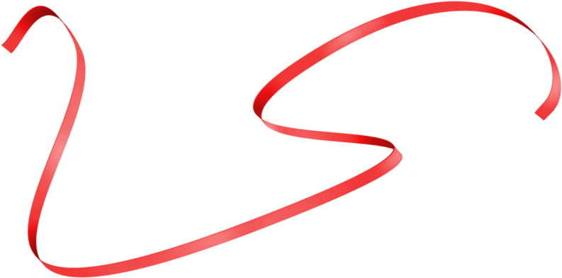 Red Ribbon Png - Transparent Red Ribbon Png Clipart (793x393), Png Download