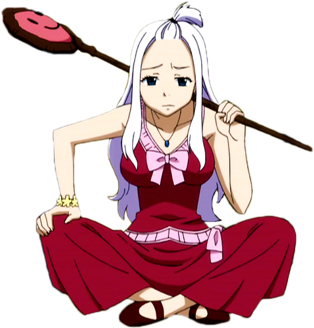 Fairy Tail Clipart Transparent - Fairy Tail Mirajane Png (672x704), Png Download