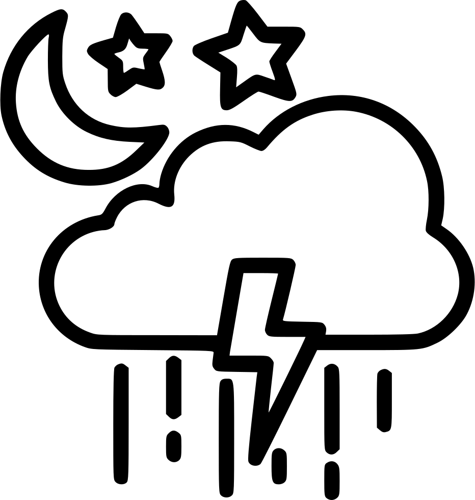 Colud Star Rain Clipart (932x980), Png Download