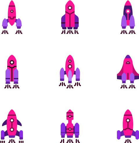 Rocket Launch Clipart (600x564), Png Download