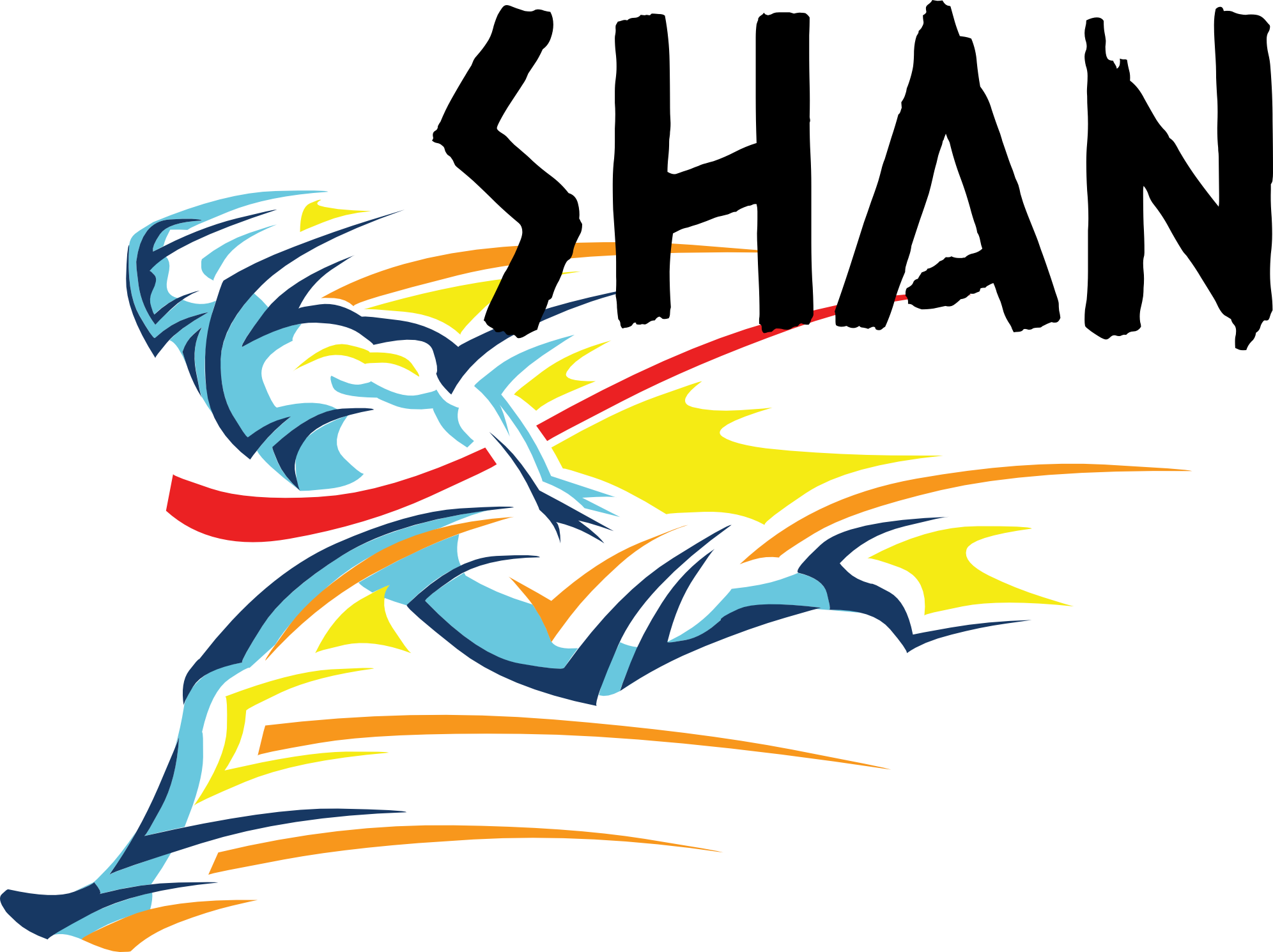 Shan Dou - Running Like Crazy Clipart (1992x1490), Png Download