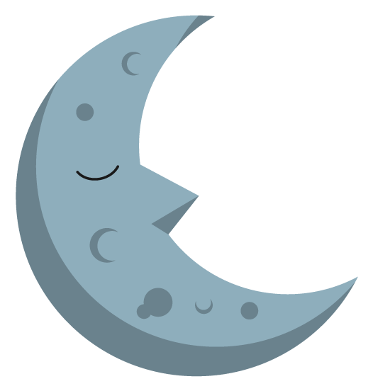 Moon - Crescent Clipart (618x618), Png Download