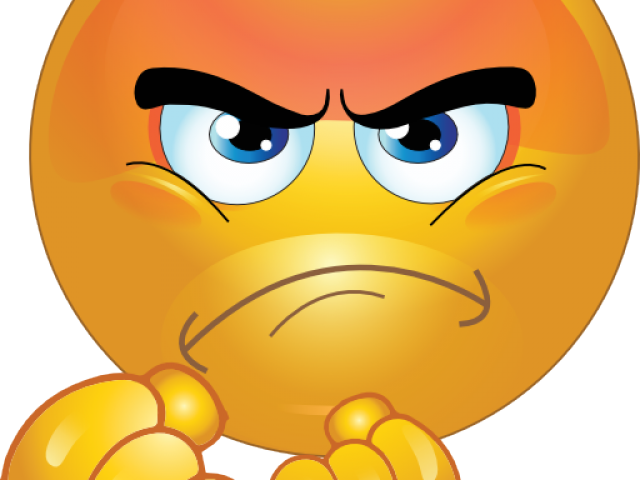 Smiley Clipart - I M Angry With You - Png Download (640x480), Png Download