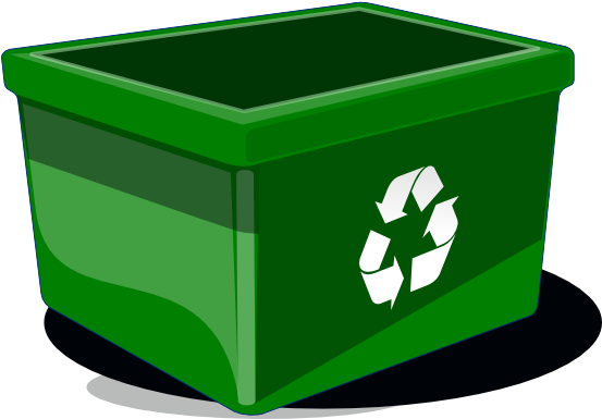 Clipart Of Bin, Bins And Containment - Png Download (552x596), Png Download