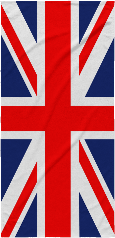 Beach Towel Nation Love - United Kingdom Flag Clipart (1024x1024), Png Download