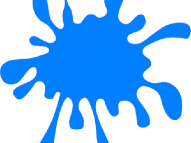 Original - Black Paint Splash Clipart - Png Download (640x480), Png Download