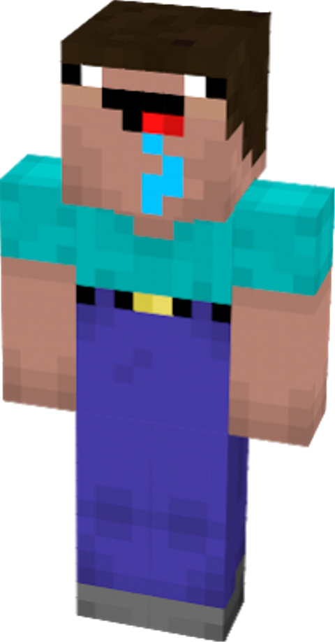 Nabbo Minecraft Clipart (480x918), Png Download