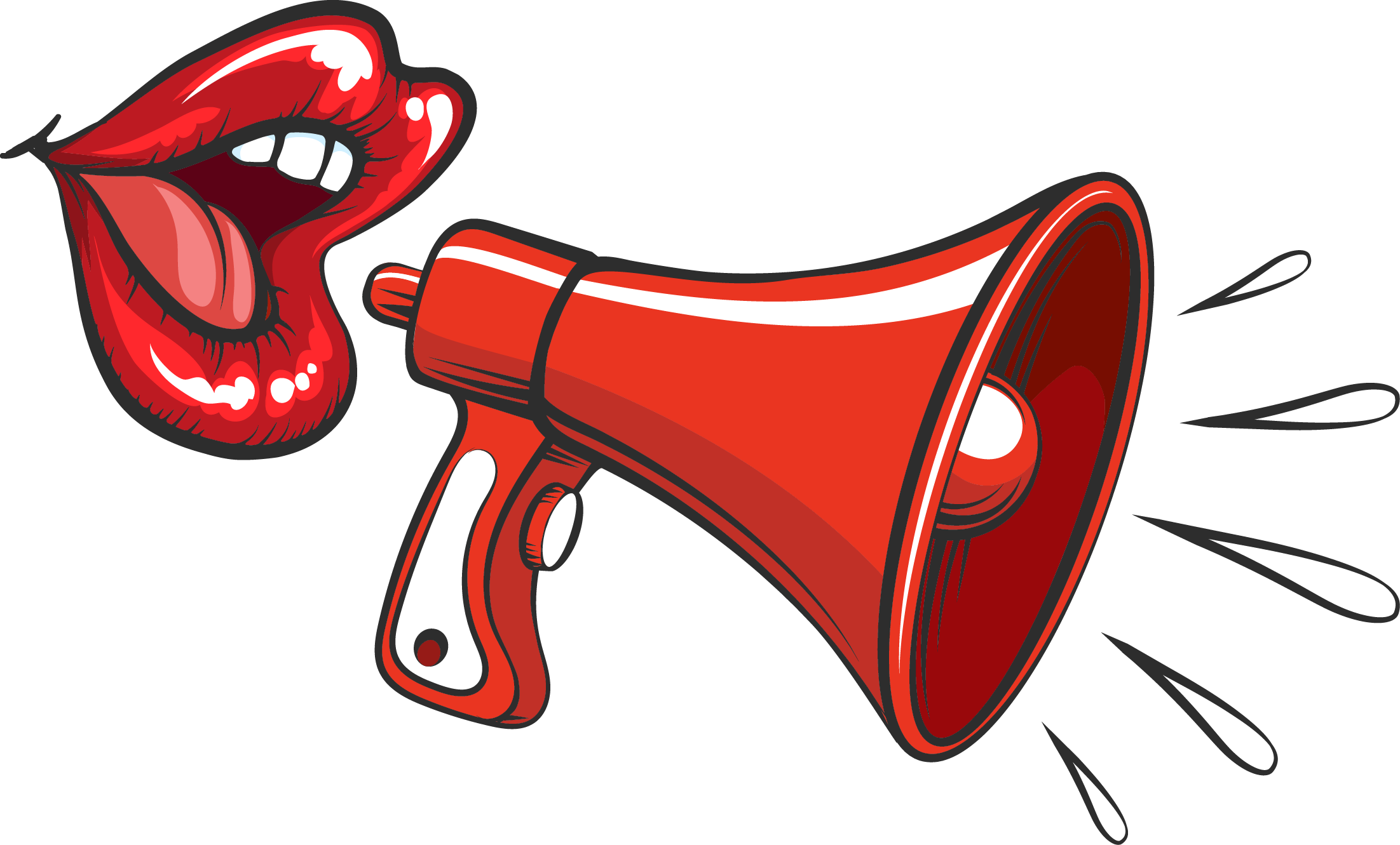 Mouth Megaphone Clipart Full Size Clipart (4208324) PinClipart