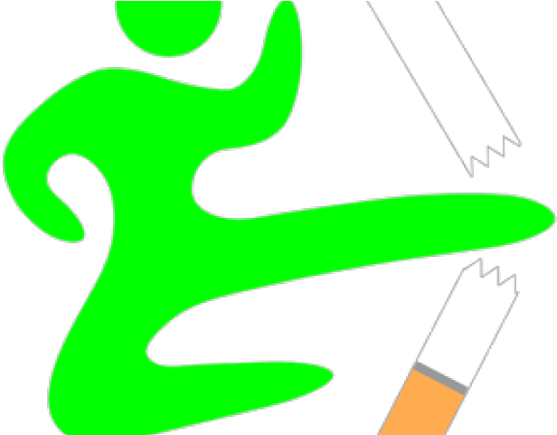 Smoking Clipart Easy - Png Download (640x480), Png Download