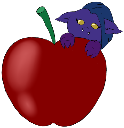 Sanyo2100, Chibi, Cute, Female, Food, Hippogriff, Looking - Cartoon Clipart (800x800), Png Download