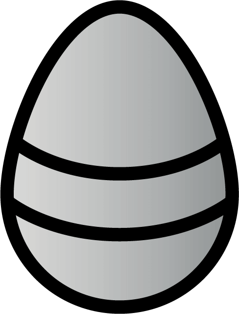Egg 10790 - Circle Clipart (487x638), Png Download
