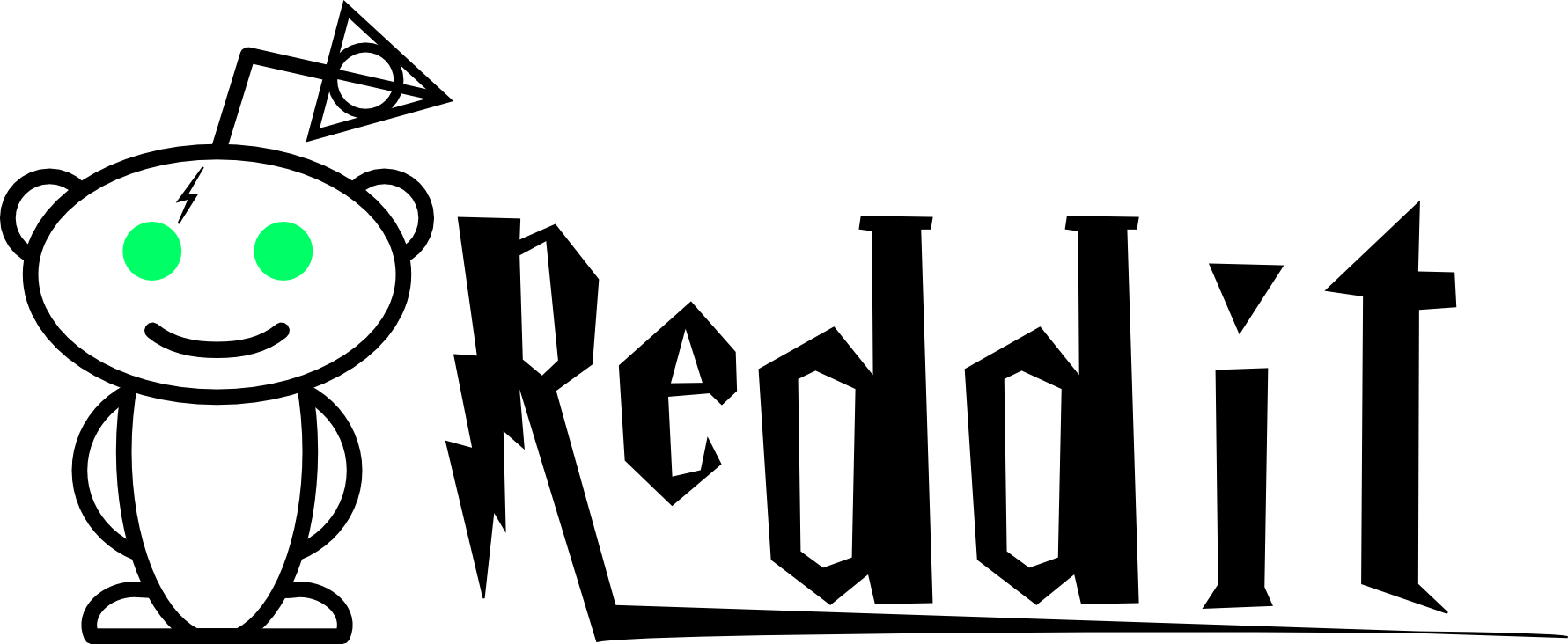 Maybe Something - Reddit Alien Clipart (1781x732), Png Download