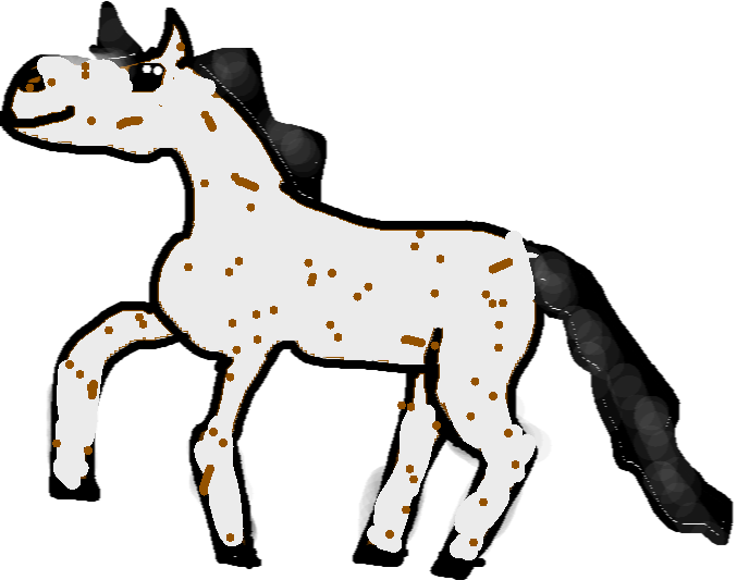 Drawing - Drawing Copy - Foal Clipart (677x533), Png Download