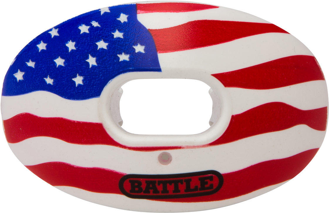 Oxygen Limited Edition Mouthguard American Flag - Mouthguard Clipart (1280x1280), Png Download