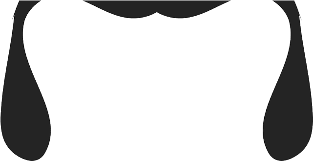 Moustache Clipart Horseshoe - Png Download (640x480), Png Download