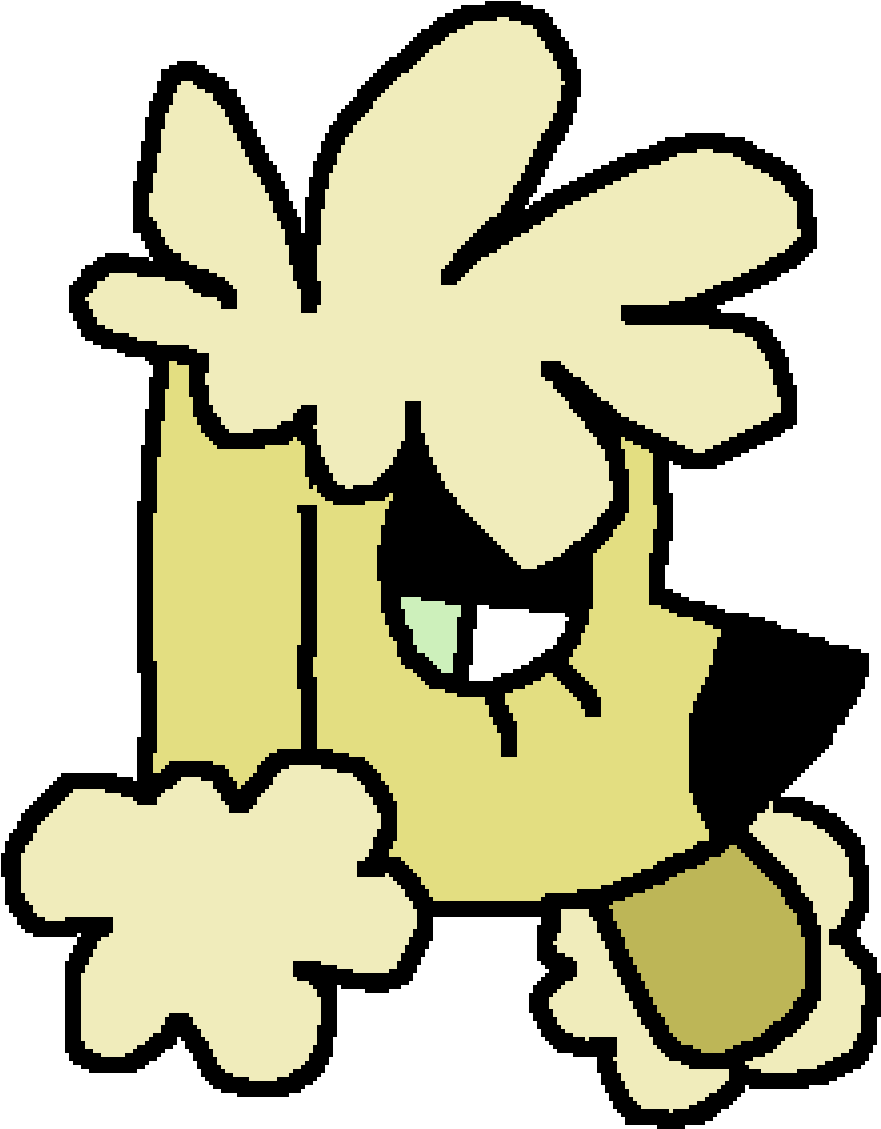 Lemon Lime Poodle - Cartoon Clipart (1200x1200), Png Download