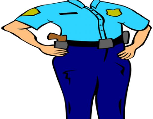Police Clipart Peace Officer - Cartoon Women Police Officer - Png Download (640x480), Png Download