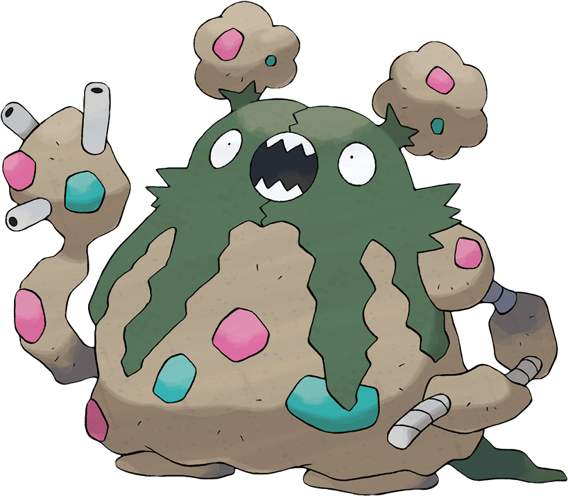 Garbodor - Trubbish Pokemon Clipart (818x818), Png Download