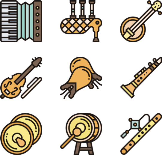 Music Instrument Clipart (600x564), Png Download