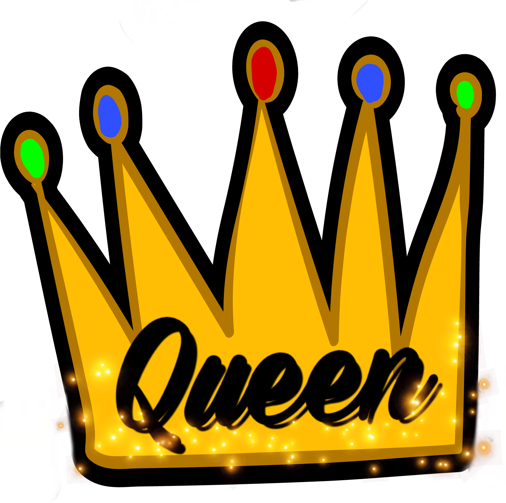 Crown Queen Queen👑 Crowns Queens👑 Queens Clipart (1773x1773), Png Download