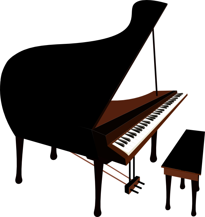 Piano@2x - Les Instruments À Clavier Clipart (697x737), Png Download