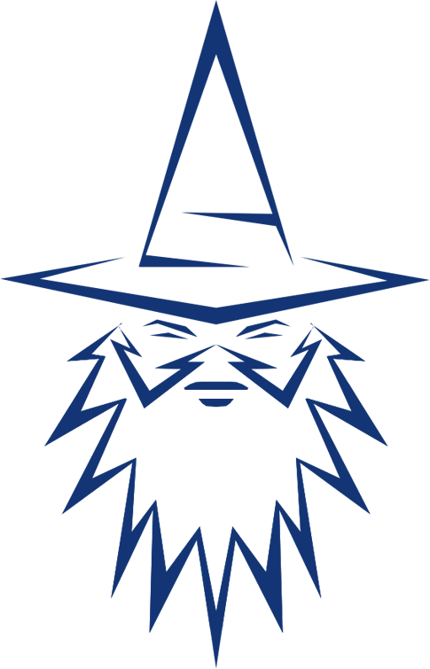 Wizards Logo Png - Logo Png Wizard Transparant Clipart (485x755), Png Download