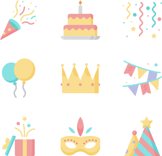 Birthday Clipart (600x564), Png Download