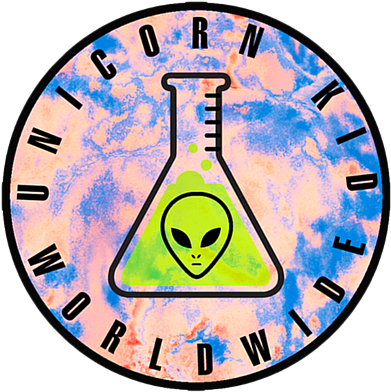 New Unicorn Kid Logo - Unicorn Kid Worldwide Clipart (569x571), Png Download