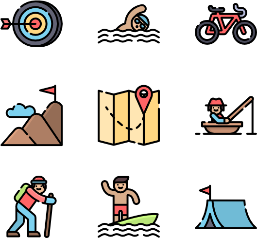 Camping Clipart (600x564), Png Download