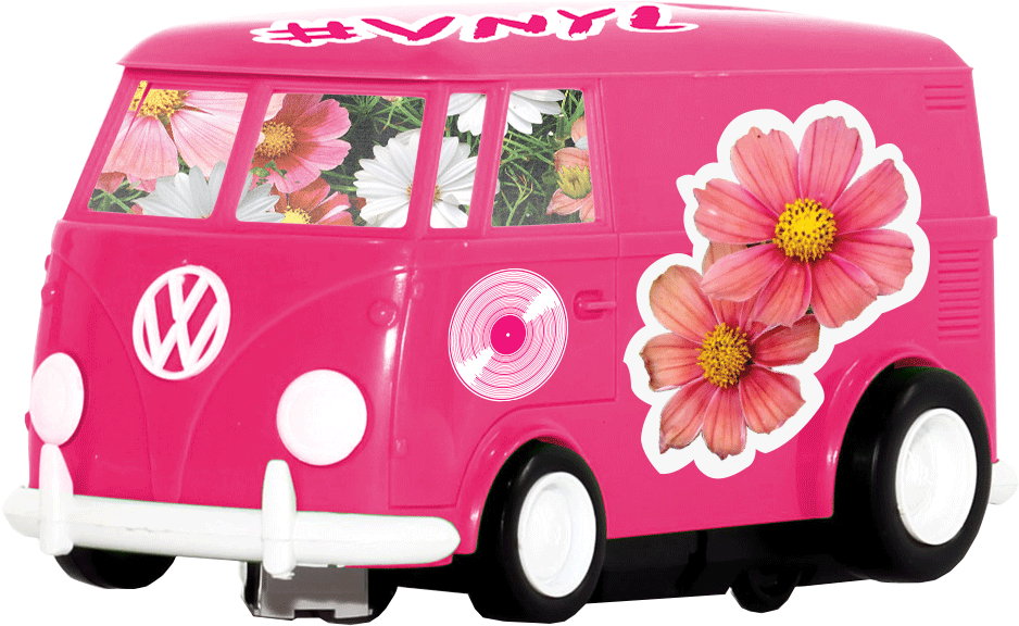 Vw Bus Record Player - Soundwagon Clipart (1004x1004), Png Download