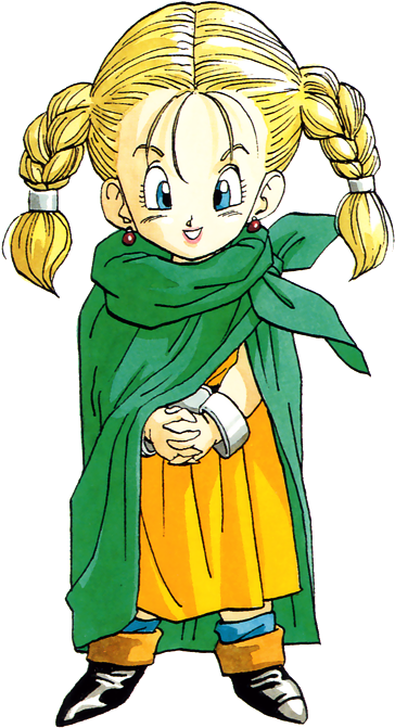 Bianca Dragon Quest - Cartoon Clipart (442x700), Png Download