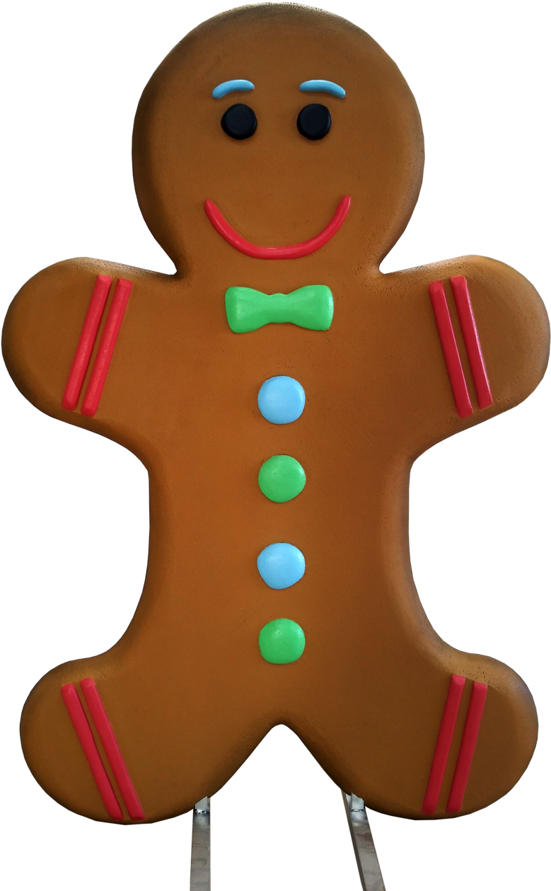 Gingerbread Clipart (1000x1333), Png Download