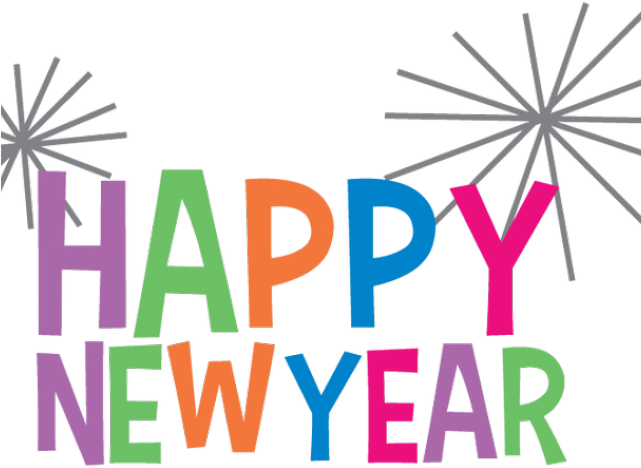 Happy New Year Clipart Teacher - Graphic Design - Png Download (640x480), Png Download