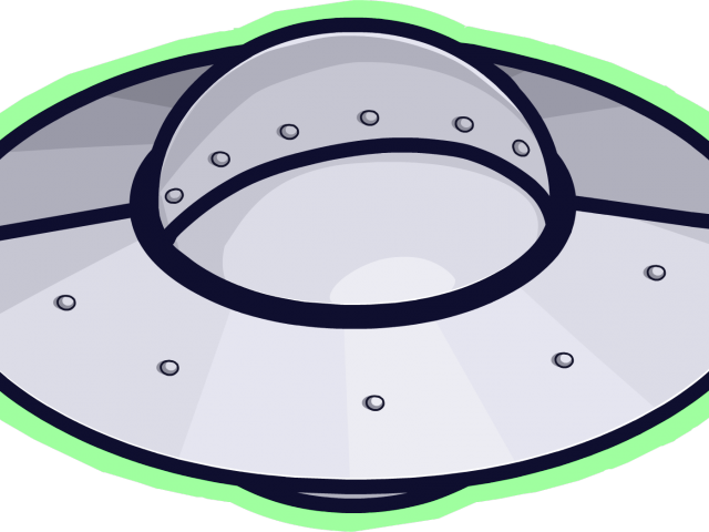 Ufo Clipart Cool - Png Download (640x480), Png Download