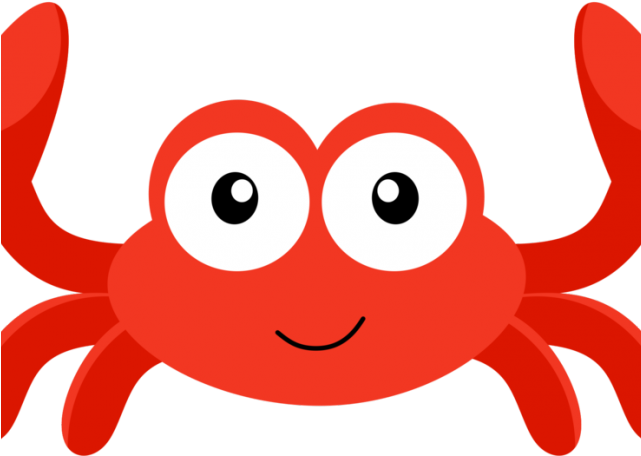 Crab Clipart Scene - Crab Cartoon Clip Art - Png Download (640x480), Png Download