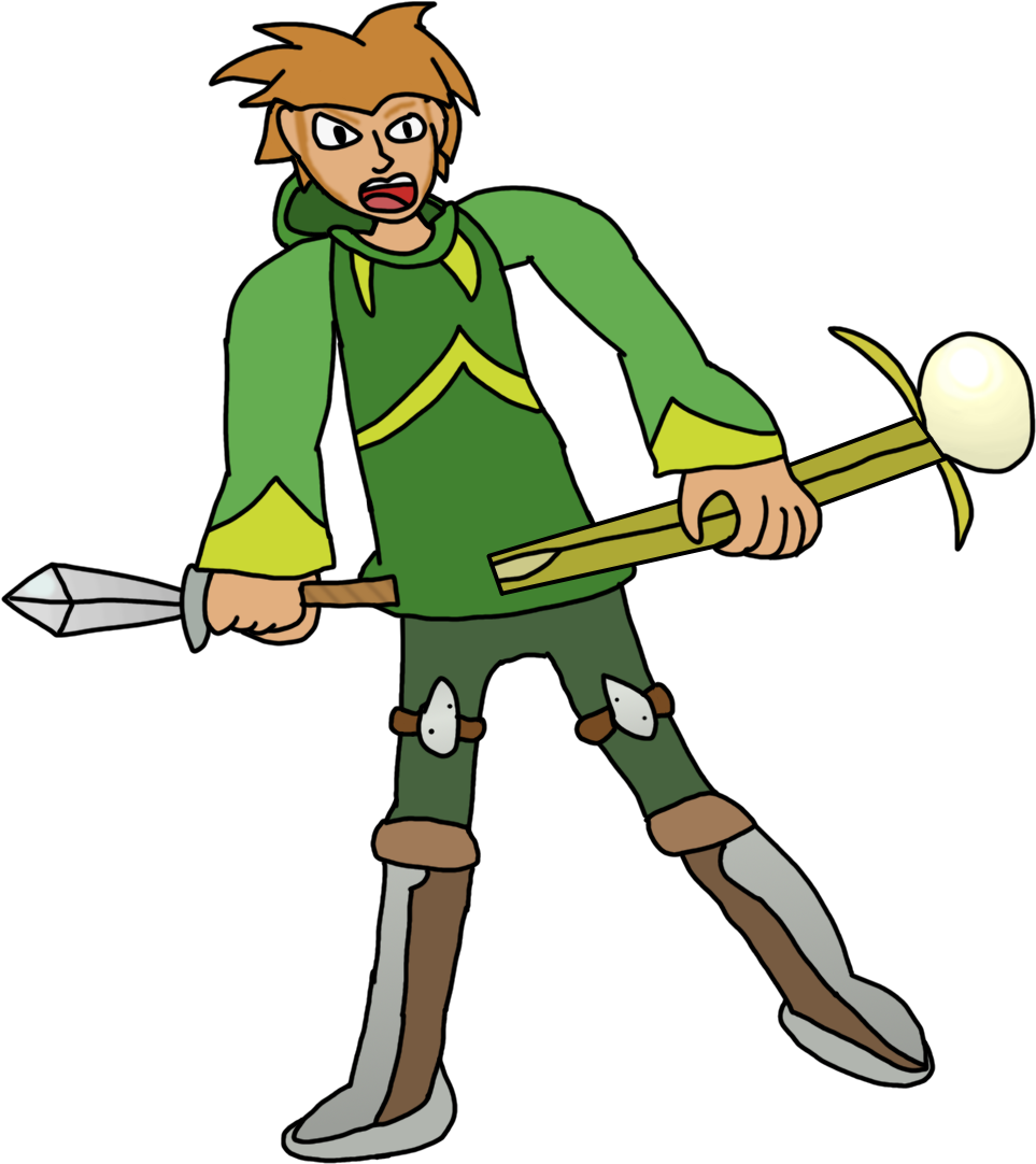 Vale, The Blunt Mage , Png Download - Cartoon Clipart (963x1082), Png Download