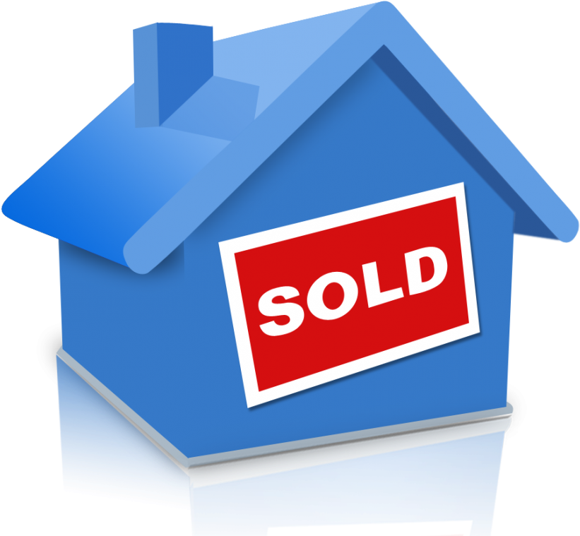 Sold Home Png - Sold Home Clipart (835x768), Png Download