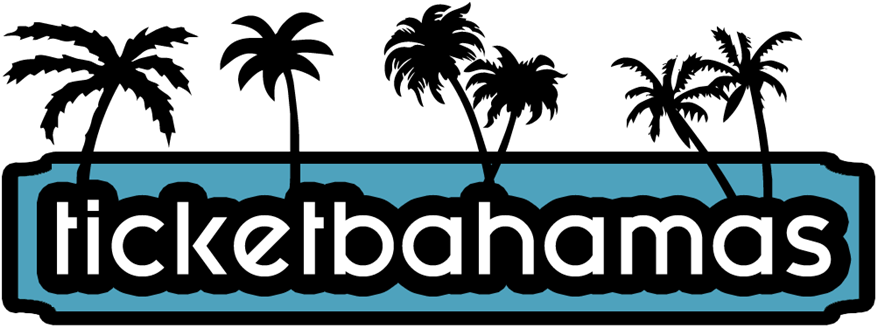 Ticket Bahamas - Silhouette Clipart (940x394), Png Download