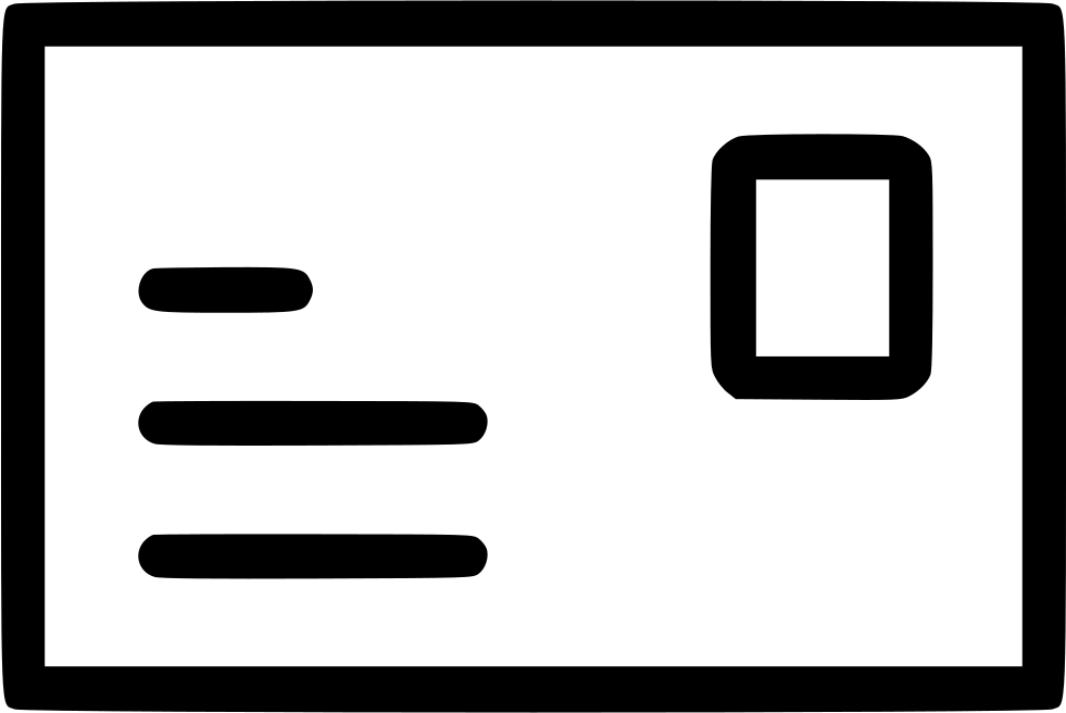 Mail Envelope Email Postcard Comments Clipart (981x656), Png Download