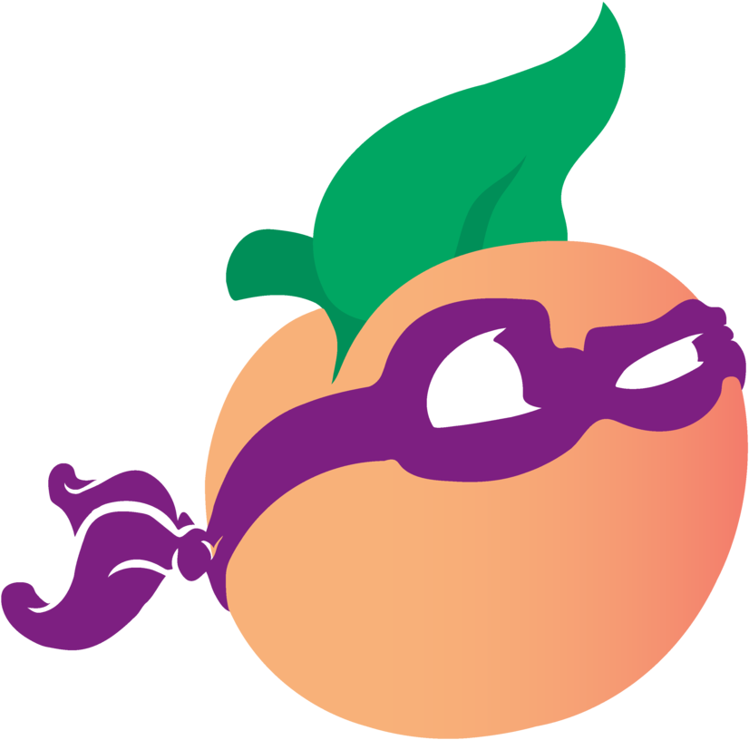 Peach Disguise-04 Clipart (1000x1041), Png Download