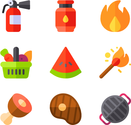 Barbecue Clipart (600x564), Png Download