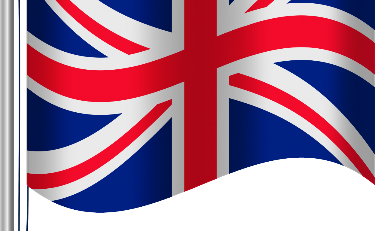 Bandera De Reino Unido Dibujo Clipart (1366x768), Png Download