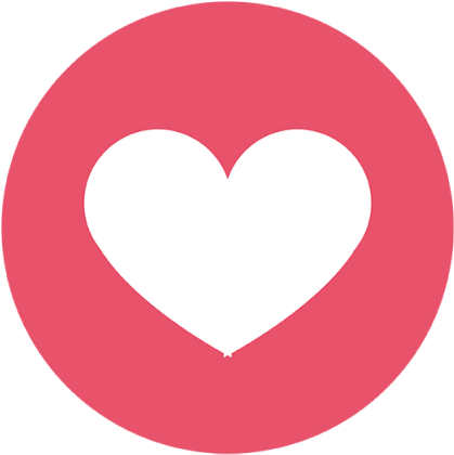 Love Facebook Png - Heart Clipart (640x640), Png Download
