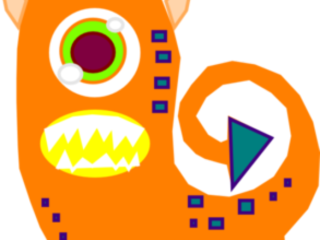 Alien Clipart Orange - Png Download (640x480), Png Download