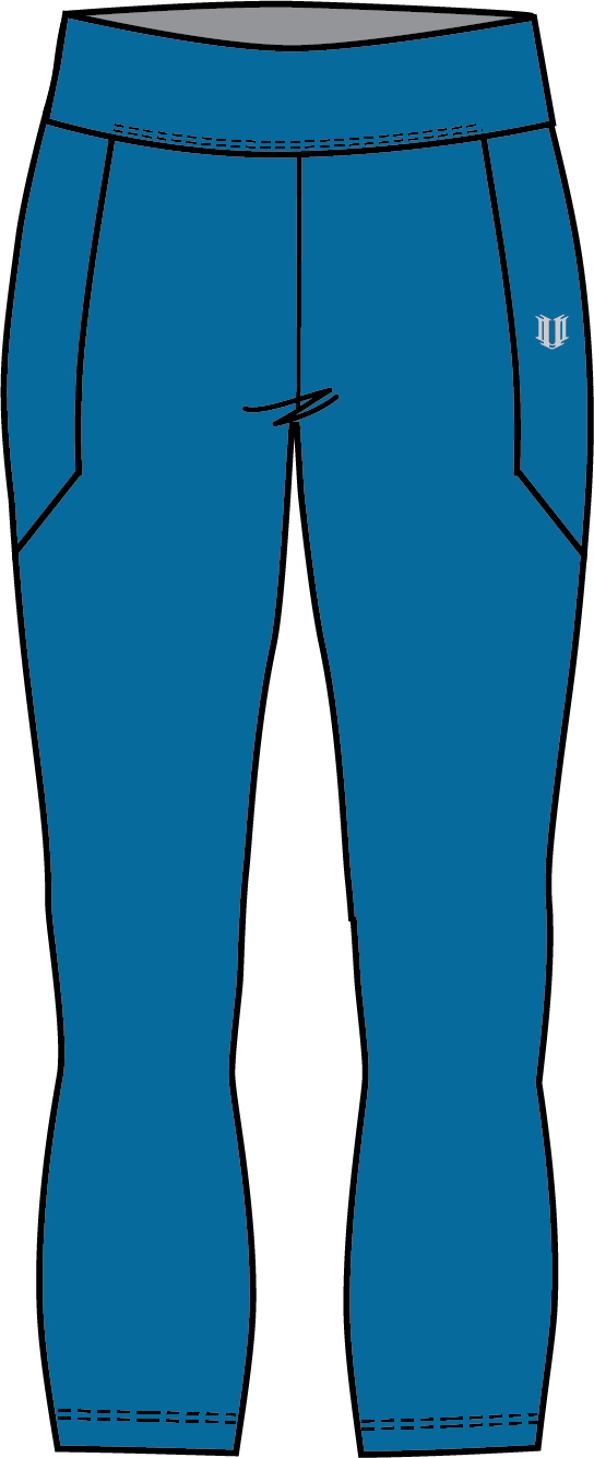 Aztec Perimeter Capri 20" Clipart (544x1334), Png Download