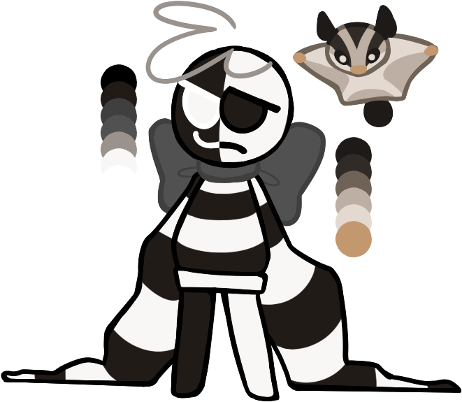 Black & White Cookie Sugar Grey Ref - Illustration Clipart (680x594), Png Download